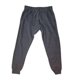 Lane Seven Gray Sweatpants Joggers Embroidered Tiger Logo Athletic‎ Pants L E48
